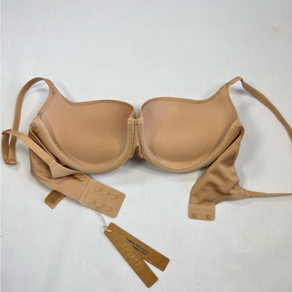 SKIMS Ultimate Push-Up Balconette Bra 32C Clay - Picture 4 of 5